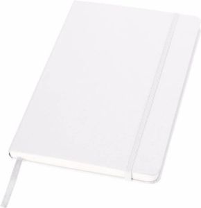 Merkloos Witte luxe schriften gelinieerd A5 formaat Notitieboek