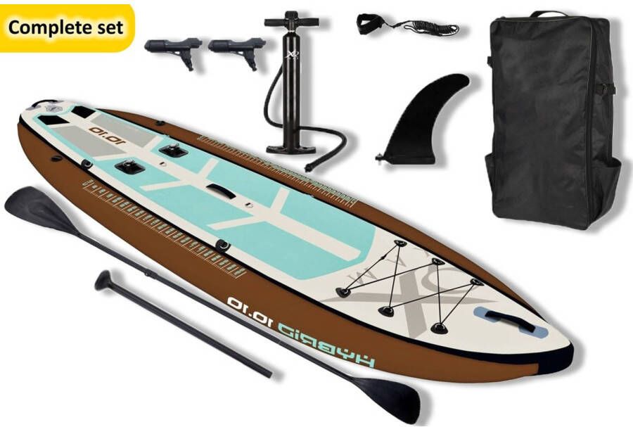 Merkloos XQMAX 330 Opblaasbare Sup board Stand Up Paddle Board vissen Sup Board