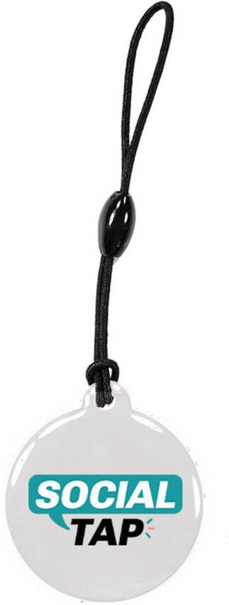 MikaMax Social tap tag wit