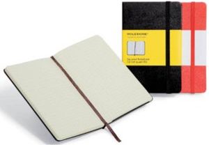 Moleskine notitieboek ft 13 x 21 cm geruit harde cover 240 bladzijden zwart
