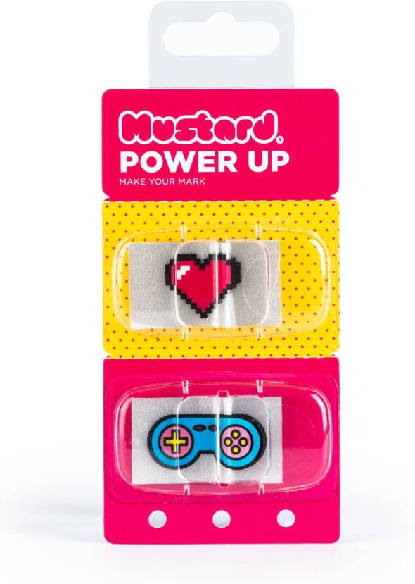 Mustard Power Up Pagina Markers Set van 100 Stuks Kunststof Multicolor