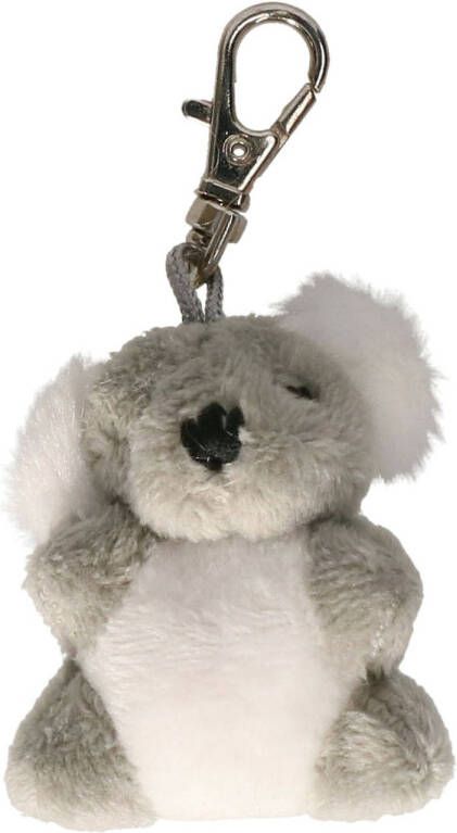 Nature Planet Koala knuffel pluche stof sleutelhangers 6 cm Knuffel sleutelhangers