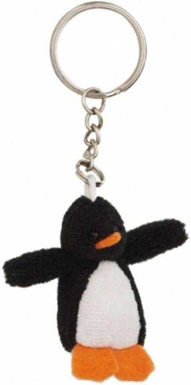 Nature Planet Pluche sleutelhanger Pinguin knuffel 6 cm Knuffel sleutelhangers