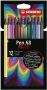 No brand STABILO Pen 68 Premium Viltstift ARTY Etui 12 Verschillende Kleuren - Thumbnail 1