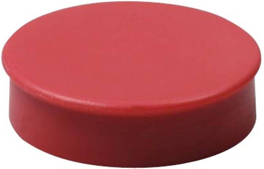 Nobo Magneten diameter 38 mm rood blister van 4 stuks 10 stuks