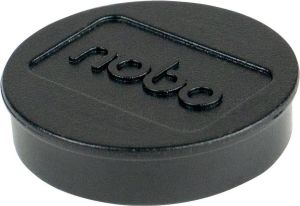 Nobo magneten voor whiteboard diameter van 32 mm pak van 10 stuks zwart