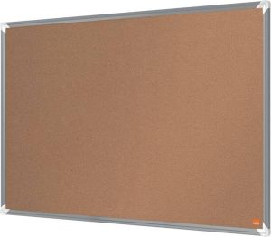 Nobo Prikbord Premium Plus 90x60 cm kurk bruin