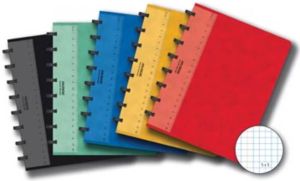 OfficeTown Adoc Schrift Classic Ft 16 9 X 21 3 Cm Geruit 5 Mm Kleuren: Zwart Groen Blauw Geel Rood 2 Per K...