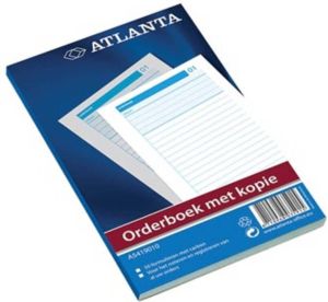 OfficeTown Atlanta by Jalema Orderbook 50 x 2 vel ft 21 x 14 8 cm 1 vel carbon