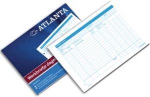 Atlanta Werkbriefje A5425-014 A5 dagelijks 50vel