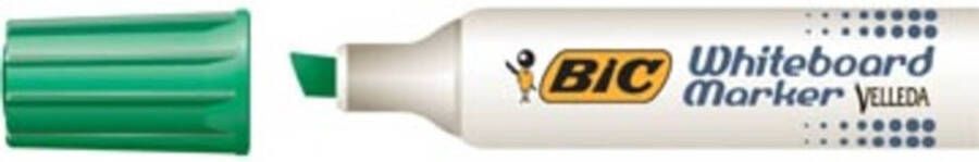 Bic Whiteboardstift 1781 groen schuine punt 3.2-5.5mm