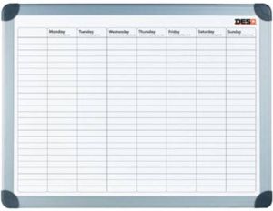 OfficeTown Desq magnetische weekplanner