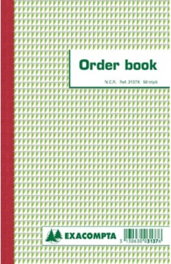 OfficeTown Exacompta orderbook ft 21 x 13 6 cm tripli (50 x 3 vel)