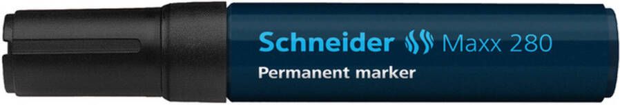 Schneider marker Maxx 280 permanent beitelpunt zwart