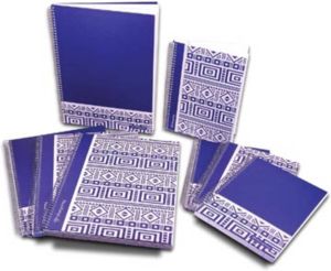 OfficeTown Pergamy Ethnic Notitieboek Ft A4 Geruit 5 Mm Blauw