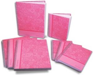 OfficeTown Pergamy Mandala notitieboek ft A4 geruit 5 mm roze
