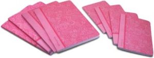 OfficeTown Pergamy Mandala schrift ft A4 gelijnd 48 bladzijden roze