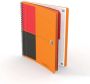 Oxford INTERNATIONAL activebook connect stevige kartonnen kaft oranje 160 bladzijden ft B5 gelijnd - Thumbnail 1