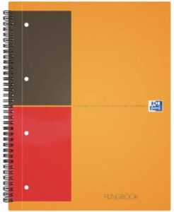 Oxford INTERNATIONAL filingbook 200 bladzijden ft A4+ geruit 5 mm