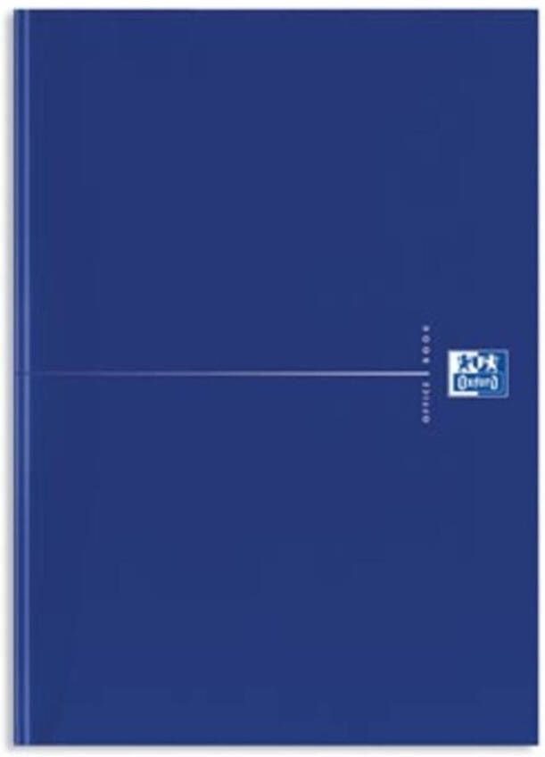 Oxford Office Essentials schrift harde kaft 192 bladzijden gelijnd ft A4 original blue