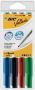 Velleda Bic whiteboardmarker 1741 in geassorteerde kleuren etui van 4 stuks - Thumbnail 1