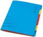Jalema Sorteermap Secolor sixtab 6 tabbladen 270gr blauw - Thumbnail 2