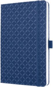 Paagman notitieboek Sigel Jolie Flair A5 hardcover gelinieerd indigo blauw