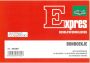 Pakhuis Sigel Expres bonboek zelfkopiërend A6 papier rood 100 vel - Thumbnail 1