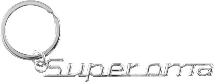 Paper Dreams sleutelhanger Super oma 11 5 x 7 5 cm aluminium