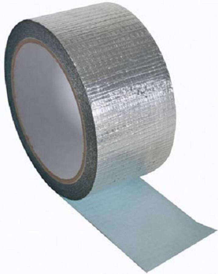 Perel aluminiumtape 100 x 0 5 cm aluminium zilver