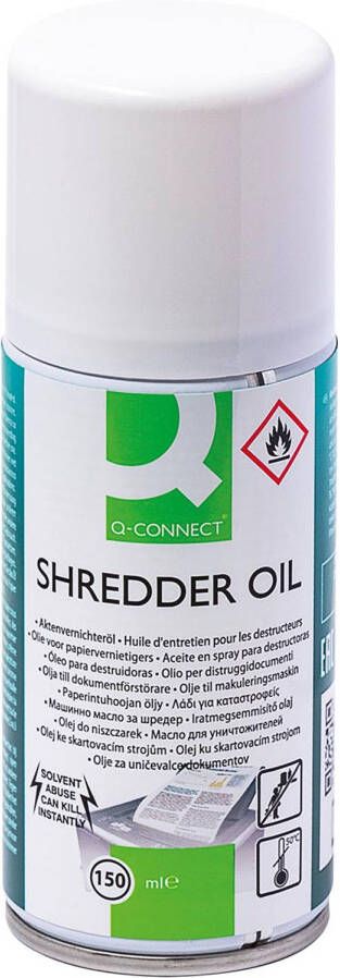 Q-CONNECT olie voor papiervernietigers 150 ml