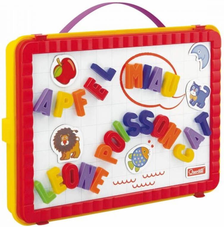 Quercetti Magnetic magneetletters 2-in-1 65-delig