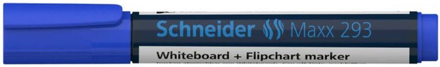 Schneider boardmarker Maxx 293 beitelpunt 2-5 mm blauw