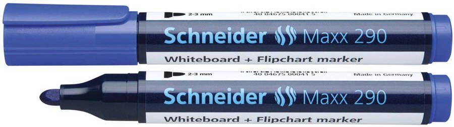 Schneider Whiteboardmarker 290 blauw 10 stuks