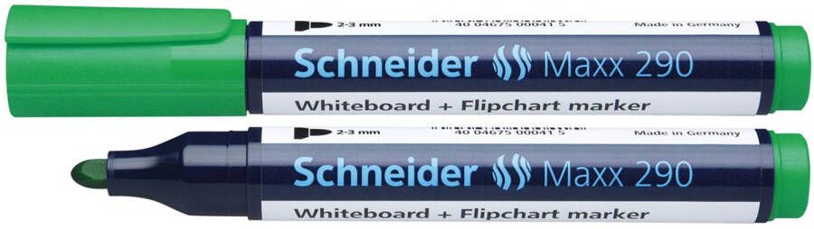 Schneider Whiteboardmarker 290 groen 10 stuks
