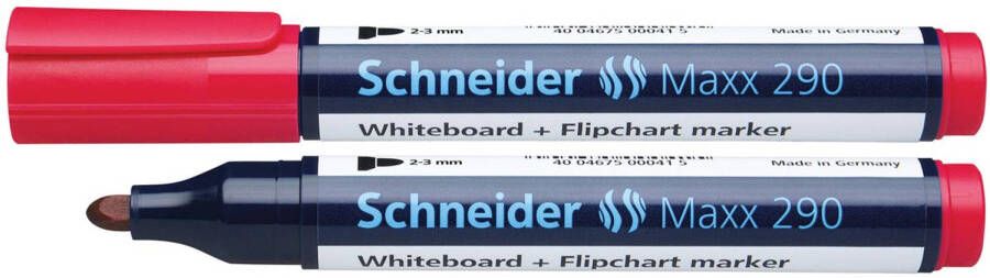 Schneider Whiteboardmarker 290 rood 10 stuks