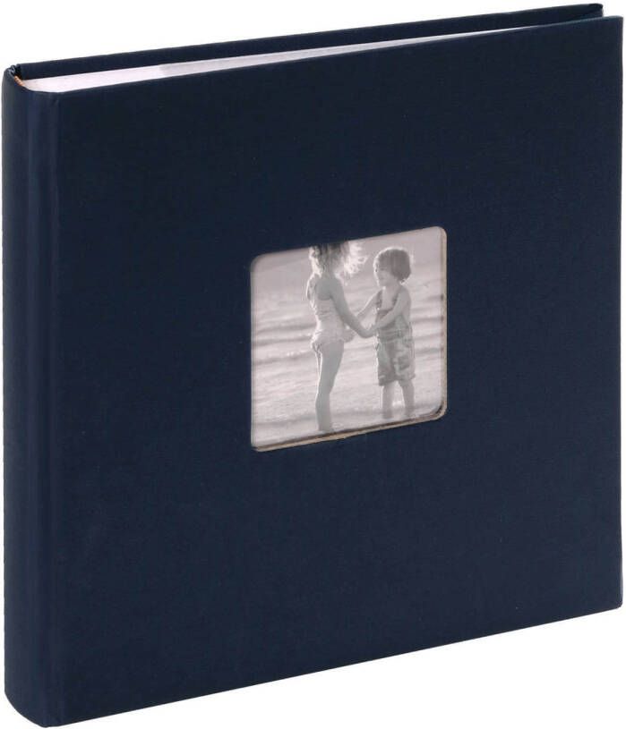 SecaDesign Fotoalbum insteek Vita donker blauw 100 foto&apos;s 10x15 Insteekalbum memo