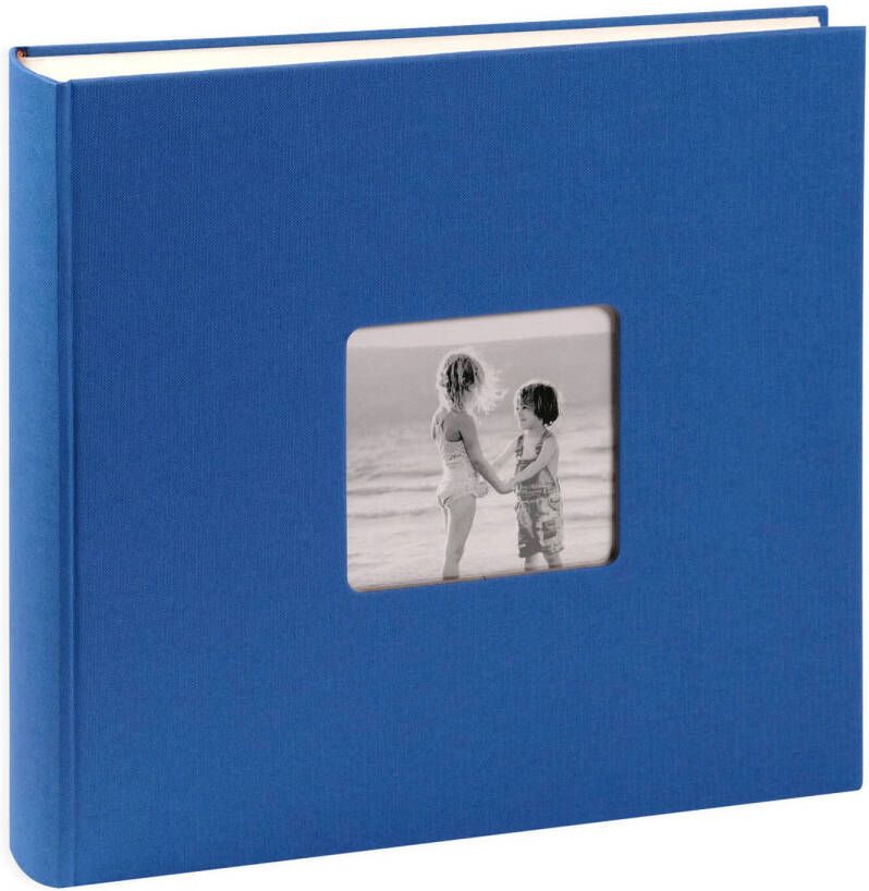 SecaDesign Fotoalbum Vita kobalt blauw 30x30 100 pagina's Fotoboek plakboek