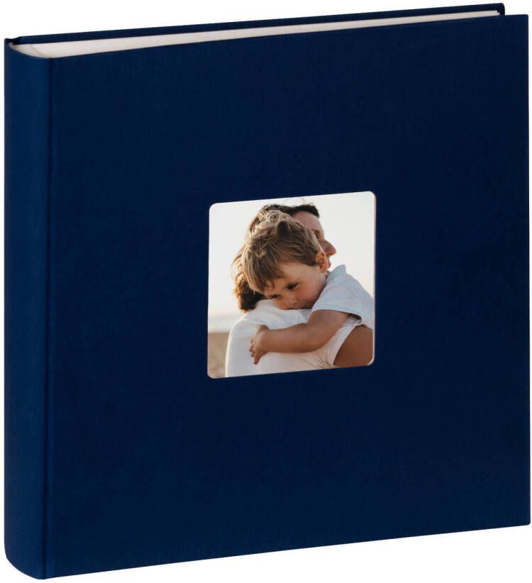 SecaDesign Fotoalbum Vita middernacht blauw 30x30 100 pagina's Fotoboek plakboek