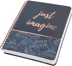 Sigel Notitieboek Jolie A5 Mystic Jungle Spiraal Hardcover 168x215x28 Mm
