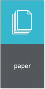Simplehuman Afvalemmer Marker Magnetisch Papier Grijs