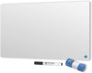 Smit Visual Emaille Whiteboard Zonder Rand 100x200 Cm