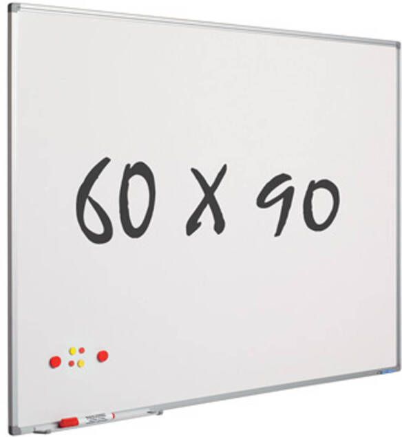 Smit Visual Whiteboard 60x90 cm Magnetisch