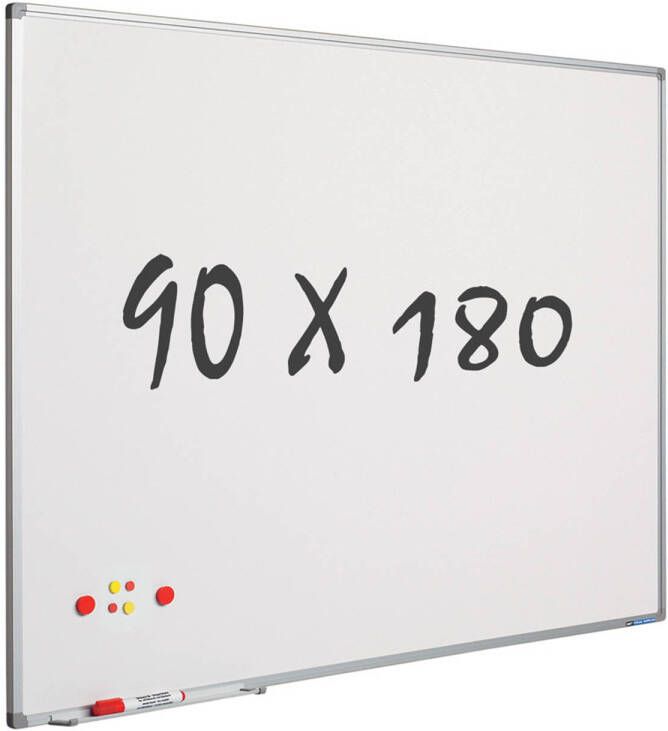 Smit Visual Whiteboard 90x180 cm Magnetisch