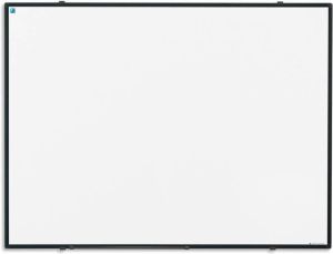 Smit Visual Whiteboard gelakt staal Softline profiel zwart 120x150 cm