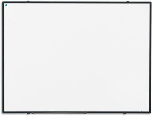 Smit Visual Whiteboard gelakt staal Softline profiel zwart 60x90 cm