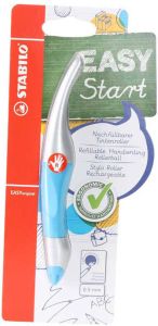 Stabilo Rollerpen Easyoriginal rechtshandig neon blauw metalic edition blister