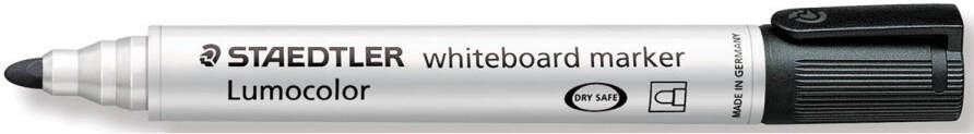 Staedtler Lumocolor whiteboardmarker zwart 10 stuks