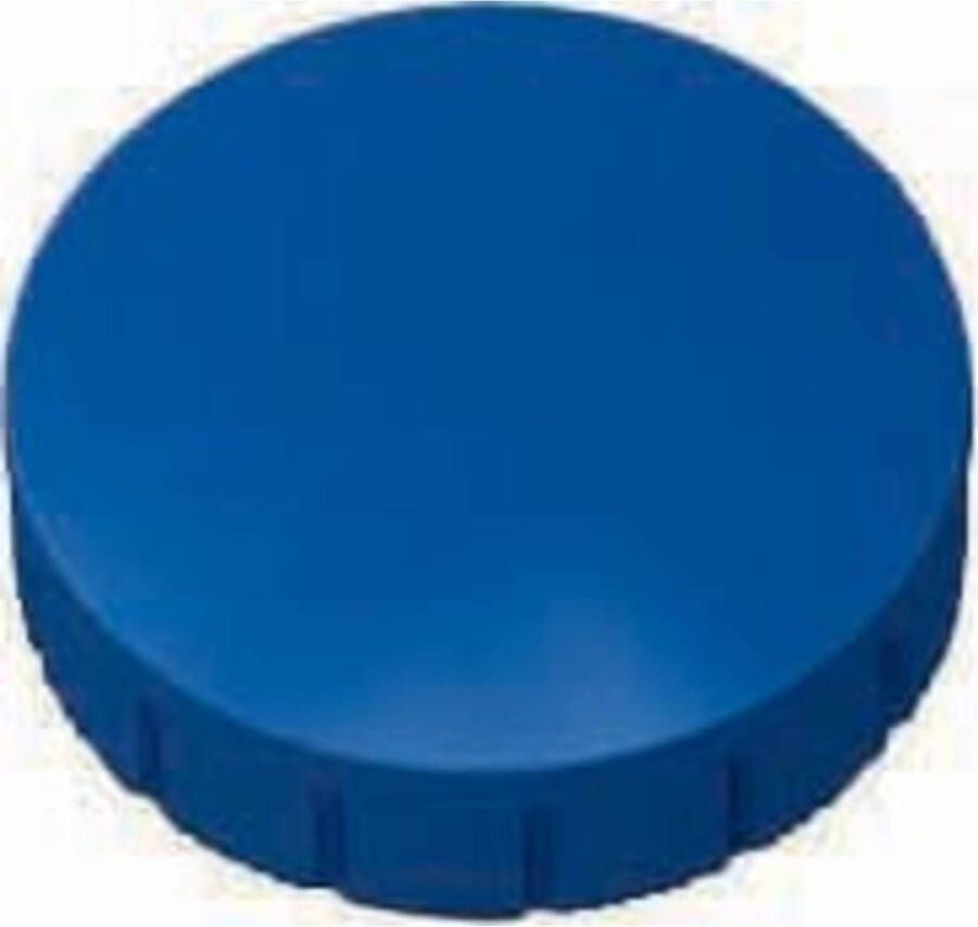 SupertargetShop Maul magneet MAULsolid diameter 24 x 8 mm blauw doos met 10 stuks