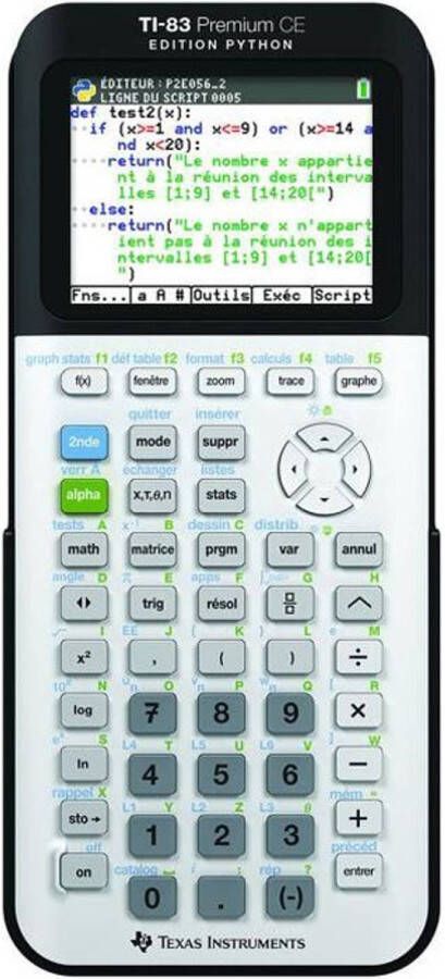 Texas Instruments Texas Instrument TI-83 Premium CE Python Calculator